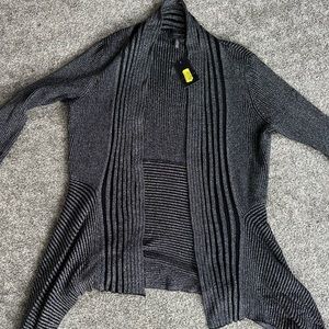 Long Cardigan with silver sparkles